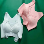 Butterfly wings High Quality Too Soft & Comfortable Push Up Removable Padded full Back Support Sports Bra