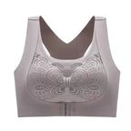 Butterfly wings High Quality Too Soft & Comfortable Push Up Removable Padded full Back Support Sports Bra