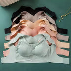 Butterfly wings High Quality Too Soft & Comfortable Push Up Removable Padded full Back Support Sports Bra
