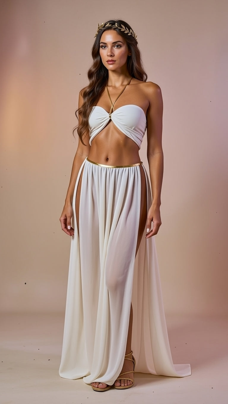 Fantasy Greek-Inspired Lingerie Costume