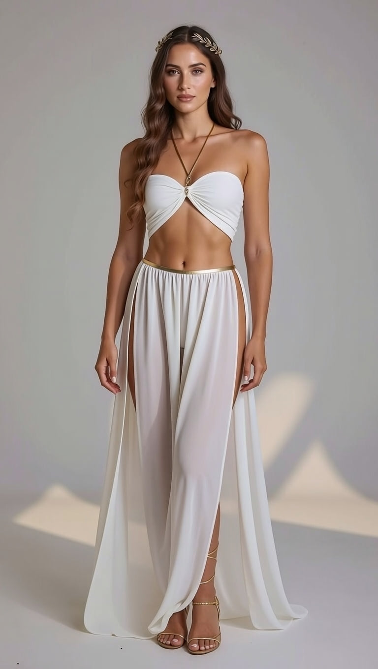 Fantasy Greek-Inspired Lingerie Costume
