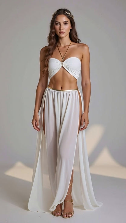 Fantasy Greek-Inspired Lingerie Costume