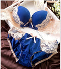 Voler Haut Women Bridal Lingerie Set of Lace Bra and Panty Set ( Buy 1 Get 1 Free )