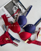 Vactor*a's Secret V in the Centre Bra Set