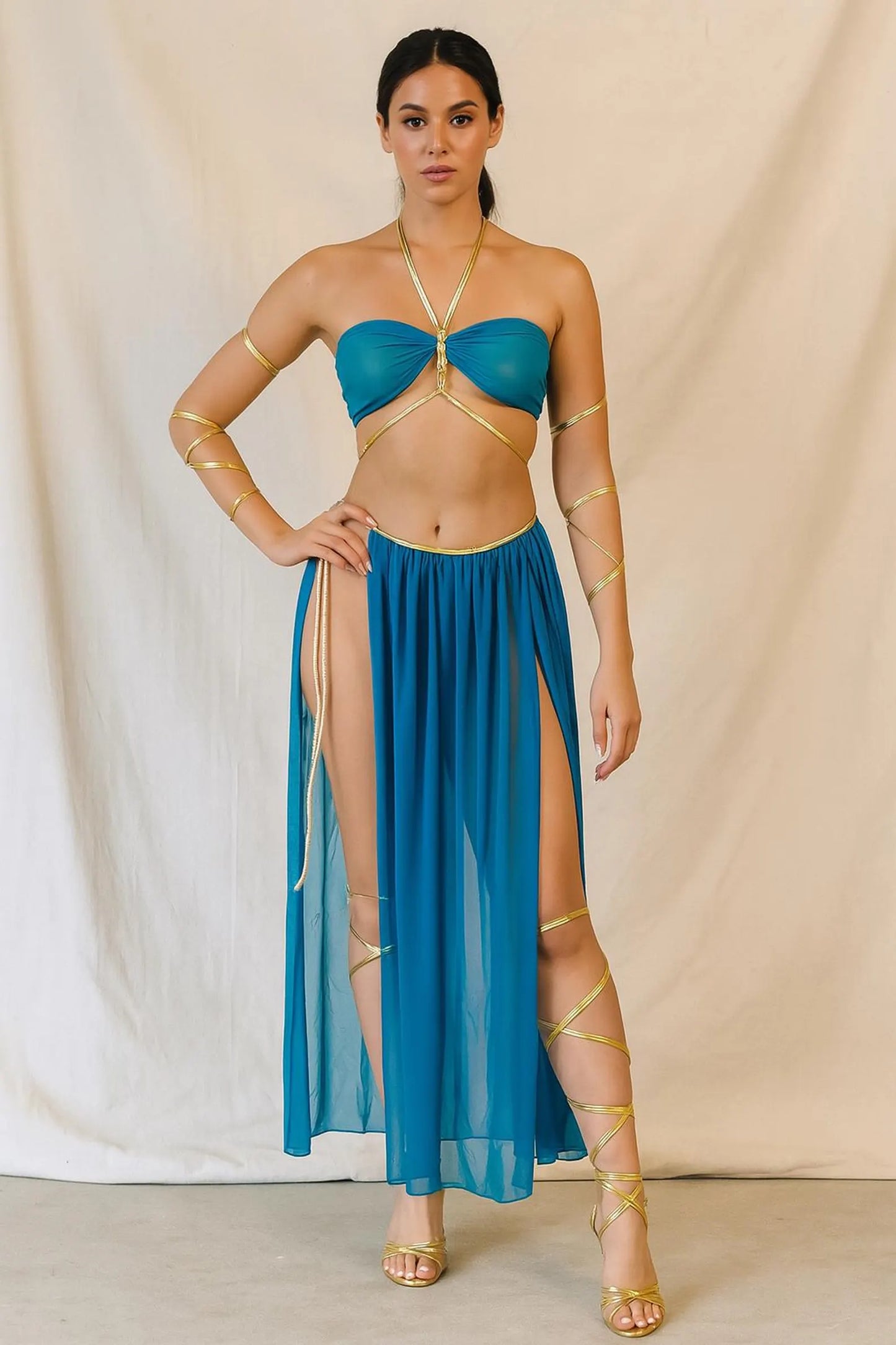 Fantasy Greek-Inspired Lingerie Costume