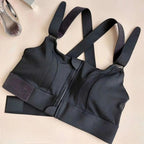 Adjustable Straps Cross Back Short Fitness Sports Bra