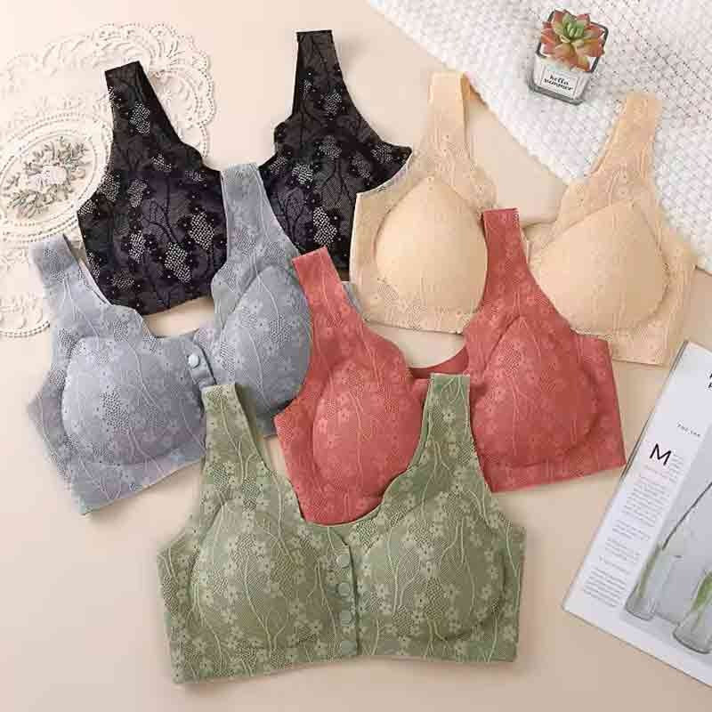 Light Padded Vest Style Bra ( Pack Of 3)