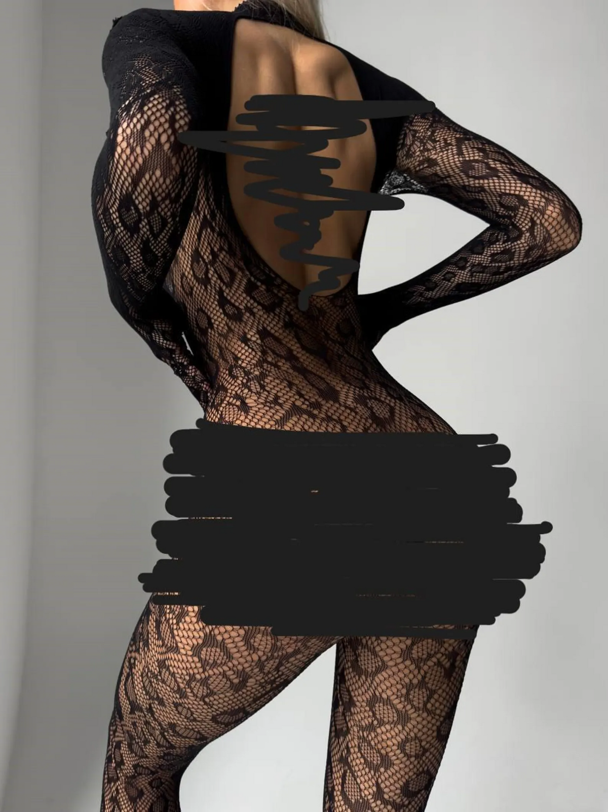 One Piece Costume bodystocking translucent bodysuit