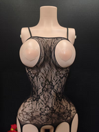 Sheer Lace High-Support Bodysuit