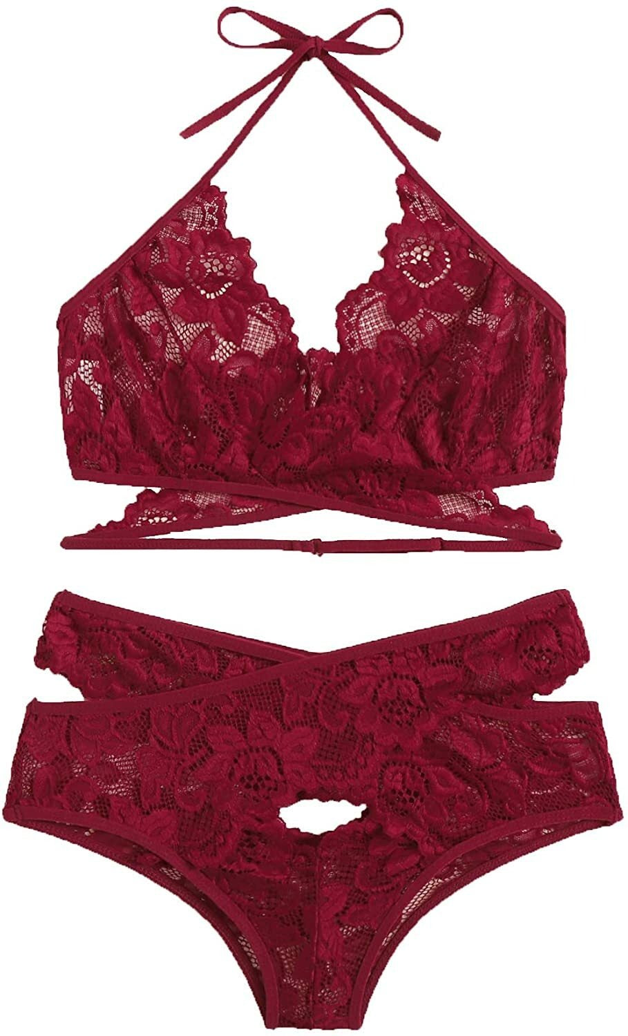Sexy Lace Babydoll Sleepwear