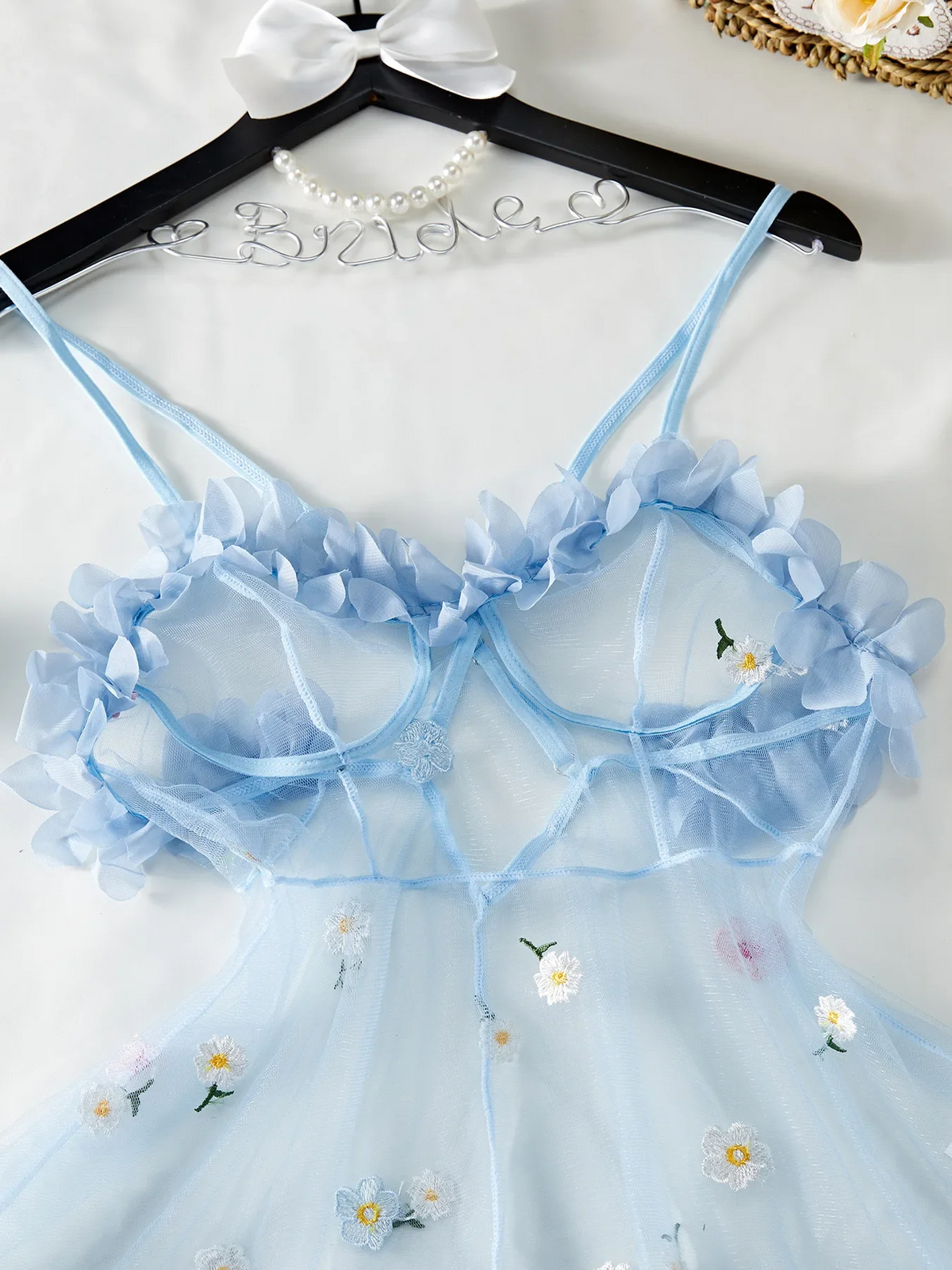 Sexy Lace Hollow-Out Women’s Sleepwear – Comfortable Intimate Lingerie