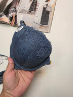 Front Buckle  Double Padded Full Coverage Bra.